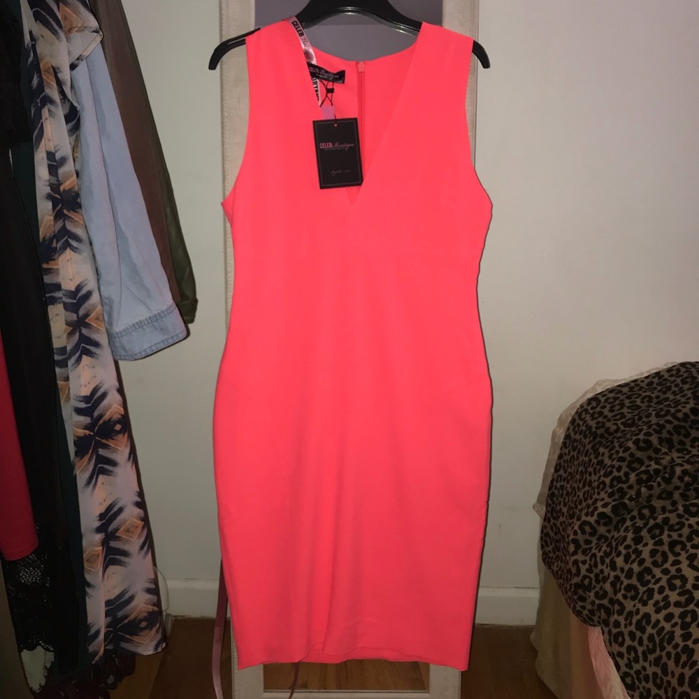 House of CB Coral Midi Dress- Large